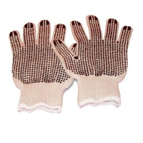 Medium Wonder Gloves Seamless 100-Percent Cotton Liner Vinyl Glove Green