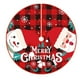 thumbnail image 1 of Decoraciones navideñas, adornos navideños, regalos de Navidad, falda para árbol de Navidad de 90 cm estampada, decoración navideña para el hogar., 1 of 5