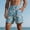 (New51)Blue, variant on Thousandth Men's Swim Trunks Casual Quick Dry Tropical Print Beach Board Shorts with Drawstring Elastic Waist Summer Pockets Shorts for Surfing Swimming