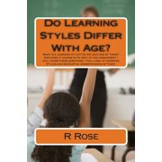 Do Learning Styles Differ With Age?, (Paperback)