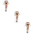 thumbnail image 4 of yingyy Collants Opaques avec Filet Collants Respirants pour Femmes à la Mode 3Ensemble, 4 of 6