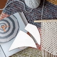 thumbnail image 4 of ADDHAT 2Ud Rulers Acrylic Quilting Template Pinwheel Shape White Practical Tools, 4 of 8