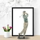 thumbnail image 5 of Escultura de estatua de golfista de hombre de resina, arte , oficina en casa, gabinete de vino, estantería, decoración, coleccionable Sunnimix  Estatua de golfista hombre, 5 of 8