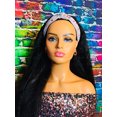 thumbnail image 2 of 2Chique Boutique Human Hair Headband Wig Ultra Soft Yaki Straight 20 Inches Natural Color, 2 of 4