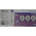 thumbnail image 2 of GE crystal clear 25 watt G25 3-pack, 2 of 8