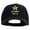 Black, variant on Star U.S. Army Retired Military Embroidered Low Profile Cap - Khaki OSFM
