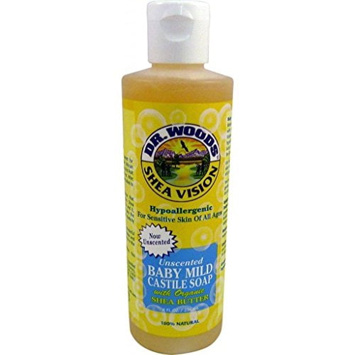 Dr. Woods Shea Vision Pure Castile Soap Baby Mild with Organic Shea Butter - 8 fl oz