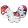 thumbnail image 3 of 10 Pieces Halloween Mask Masks Made Of Plastic For Handicrafts And Painting, 3 of 3