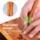 thumbnail image 3 of Juego de Herramientas para Tallar Madera, 12 Piezas, con Cuchillas de Acero al Carbono, Cuchillos para Carpintería, Gubias para Esculpir, para Tallar y Grabar en Madera, Esteatita y Cera., 3 of 8