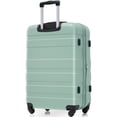 thumbnail image 4 of Luggage Set of 3, Hardside Carry on Suitcase Sets with Spinner Wheels & TSA lock, Portable Lightweight ABS Luggages for Travel, Business,  20'' 24'' 28'', 4 of 8