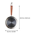 thumbnail image 4 of LEEYNEER Stainless Steel Omelette Pan Multifunction Small Frying Non Stick Pans Egg Skillet Practical Metal, 4 of 6