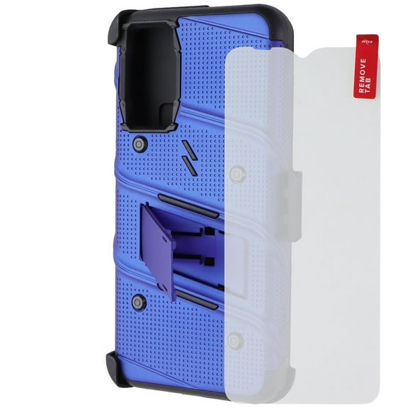 Zizo BOLT Series Case and Holster for Samsung Galaxy A14 5G - Blue