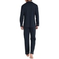 thumbnail image 2 of Men's 100% Cotton Long Button-Down Sleepwear Pajama Set, 2 of 7