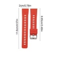 thumbnail image 3 of RuiJiao Watch Strap 20mm Easily Disassembly Silicone Watch Bands, 3 of 9