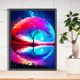 thumbnail image 2 of Pintura de diamante 5D DIY Taladro redondo completo Árbol bajo la luna Kit Decoración para el hogar JShteea El nuevo, 2 of 9