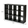 thumbnail image 6 of Better Homes & Gardens 12 Cube Storage Organizer, Charcoal, 6 of 11