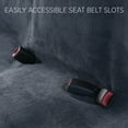 thumbnail image 6 of BDK UltraFit Car Seat Towel Cover Rear Bench with Black Trim Waterproof Machine Washable Sweat Protector Ideal for Gym Swimming Surfing Running Crossfit Universal Fit for Auto Truck Van and SUV, 6 of 9