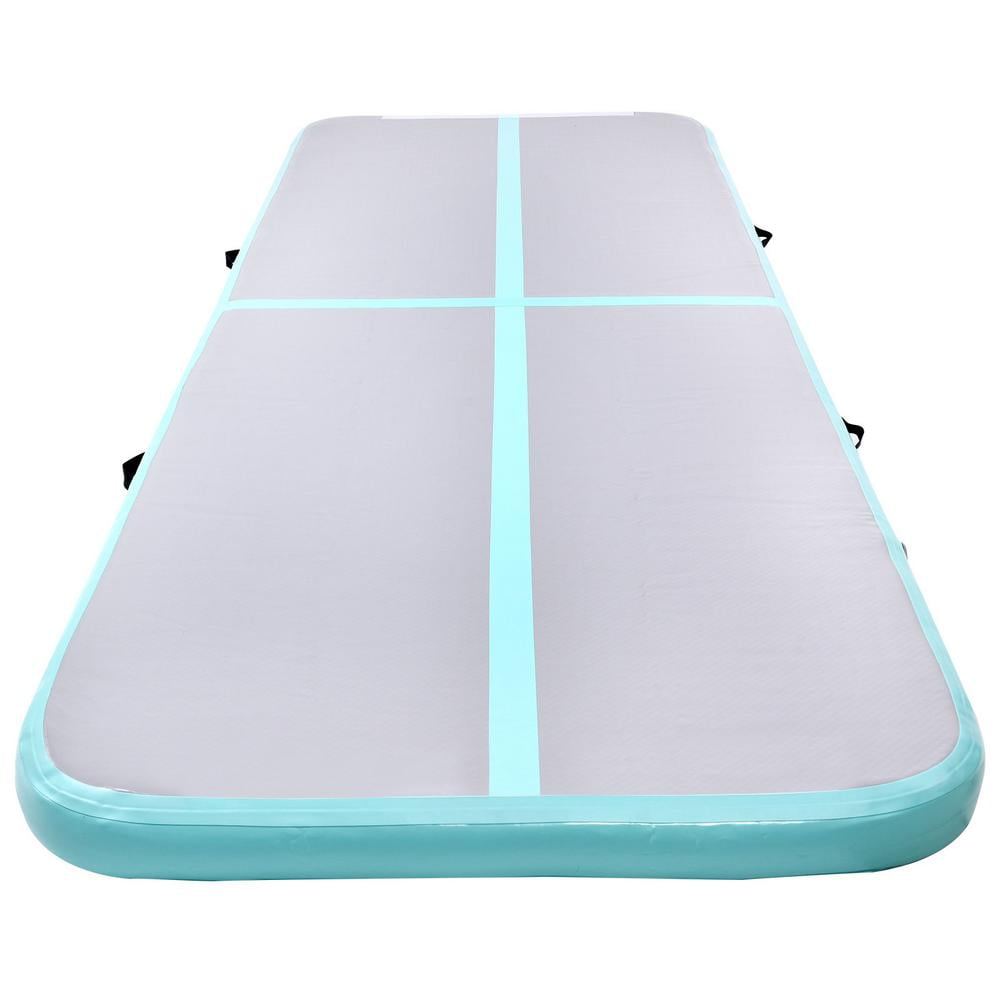 100X400X20cm Gymnastic Mat Air Track Inflatable Airtrack Tumbling Yoga Exercise 