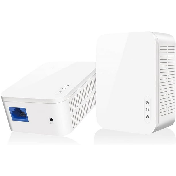 Adaptateur CPL Gigabit 1 port Av1000, jusqu'à 1000 Mbps (Ph3), blanc 