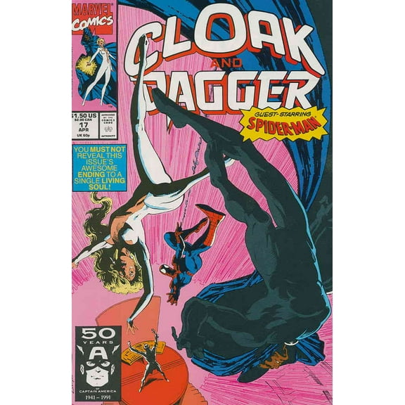 Mutant Misadventures of Cloak And Dagger, The #17 VF ; Marvel Comic Book