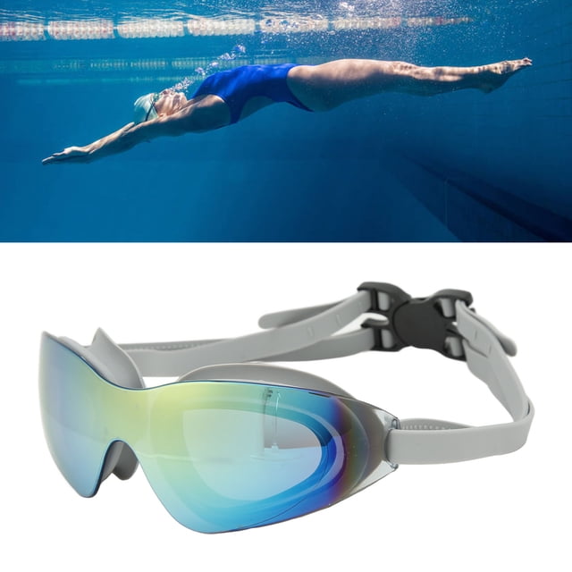 Gafas De Natación, Gafas De Natación Gafas De Natación Antivaho Gafas De Natación De Gel Sin Fugas Gafas De Natación Para Hombres Gafas De Natación Para Adultos Con Espejo