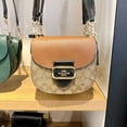 thumbnail image 3 of Coach Women's Morgan Saddle Bag (IM/Khaki Multi), 3 of 6