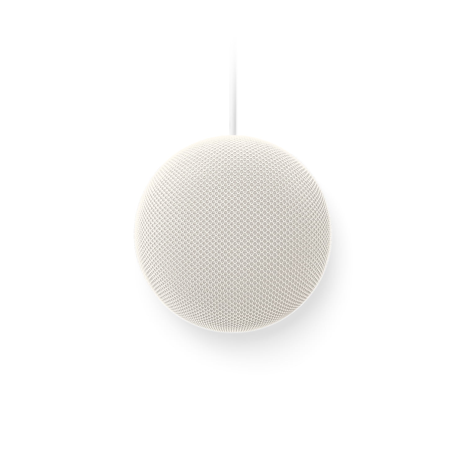 Google Home Speaker - Smart Speaker with 360 - Degree Sound and Gemini For Home Voice Assistant - Porcelain