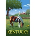 thumbnail image 5 of Kentucky, Horse in Field, (12x18 Wrapped Canvas, Wall Decor, Artwork), 5 of 5