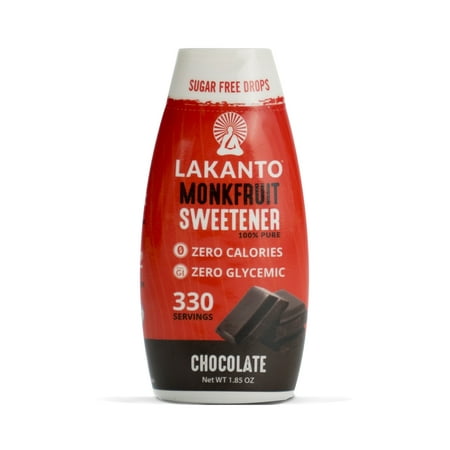 Lakanto Chocolate Liquid Monkfruit Sweetener, 1.85 OZ