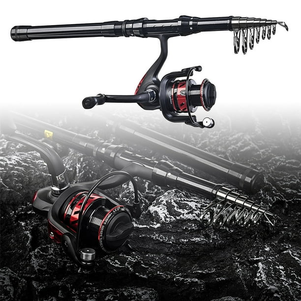 180cm/210cm/240cm/270cm Telescopic Fishing Rod Reel Combo Set Fishing Tackle  Accesories 