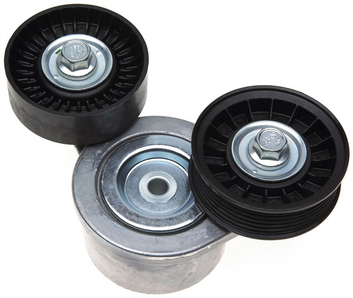 ACDelco Professional 39120 Drive Belt Tensioner Assembly with 2 Pulleys Fits select: 2007-2012 JEEP LIBERTY, 2002-2012 DODGE RAM 1500