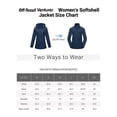 thumbnail image 7 of Off Road Ventures Women's Fleece Lined Softshell Jacket Lightweight Waterproof Warm Windbreaker Hooded Jacket for Winter Outdoor, 7 of 7