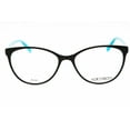 thumbnail image 2 of Adensco 234 Full Rim Cat Eye/Butterfly Black Turquoise Eyeglasses, 2 of 4