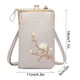 thumbnail image 2 of Cartera bandolera para mujer, para oficina y papelería, con compartimento para teléfono móvil, pequeña, tipo cartera., 2 of 4