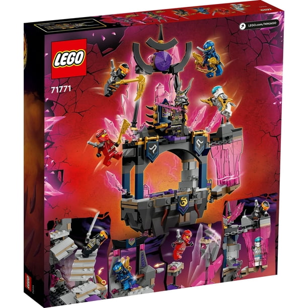 LEGO Ninjago The Crystal King Temple 71771 Toy Building Kit (703