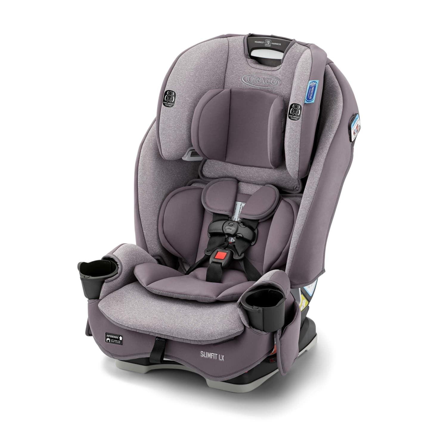 (3 pack) Graco SlimFit LX 3-in-1 Convertible Car Seat, Lilac