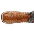 thumbnail image 6 of Ferrini Mens Colt Full Quill Ostrich Square Toe Cowboy  Mid Calf Dress Boot, 6 of 7