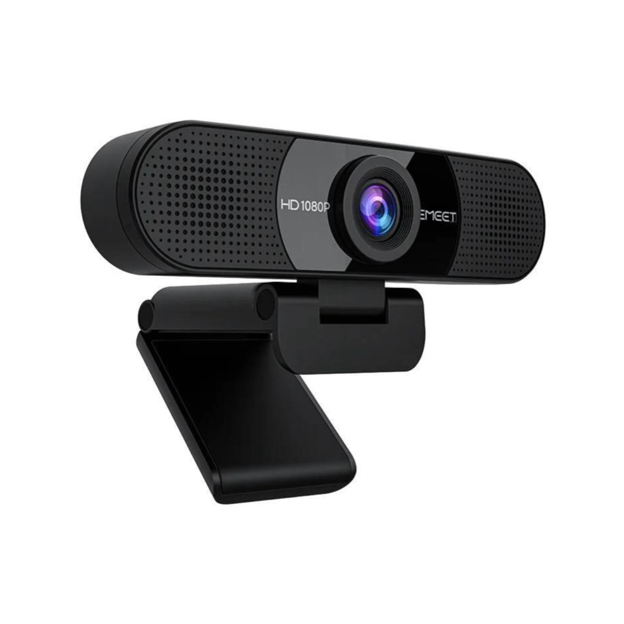 EMEET SmartCam C960 1080P Webcam with Dual Noise-Canceling Microphones (Black) Bundle with 8-Inch Table Tripod (2 Items)
