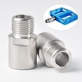 thumbnail image 4 of Extensores de Pedal de Bicicleta Sunnimix 9/16 Pulgadas Rosca 20mm Plata, 4 of 6