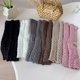 thumbnail image 3 of Calcetines de punto de otoño e invierno Lolita bonitos para niños, estilo coreano JK, calcetines cálidos de lana con reborde hasta la mitad de la pantorrilla para niñas, 3 of 6