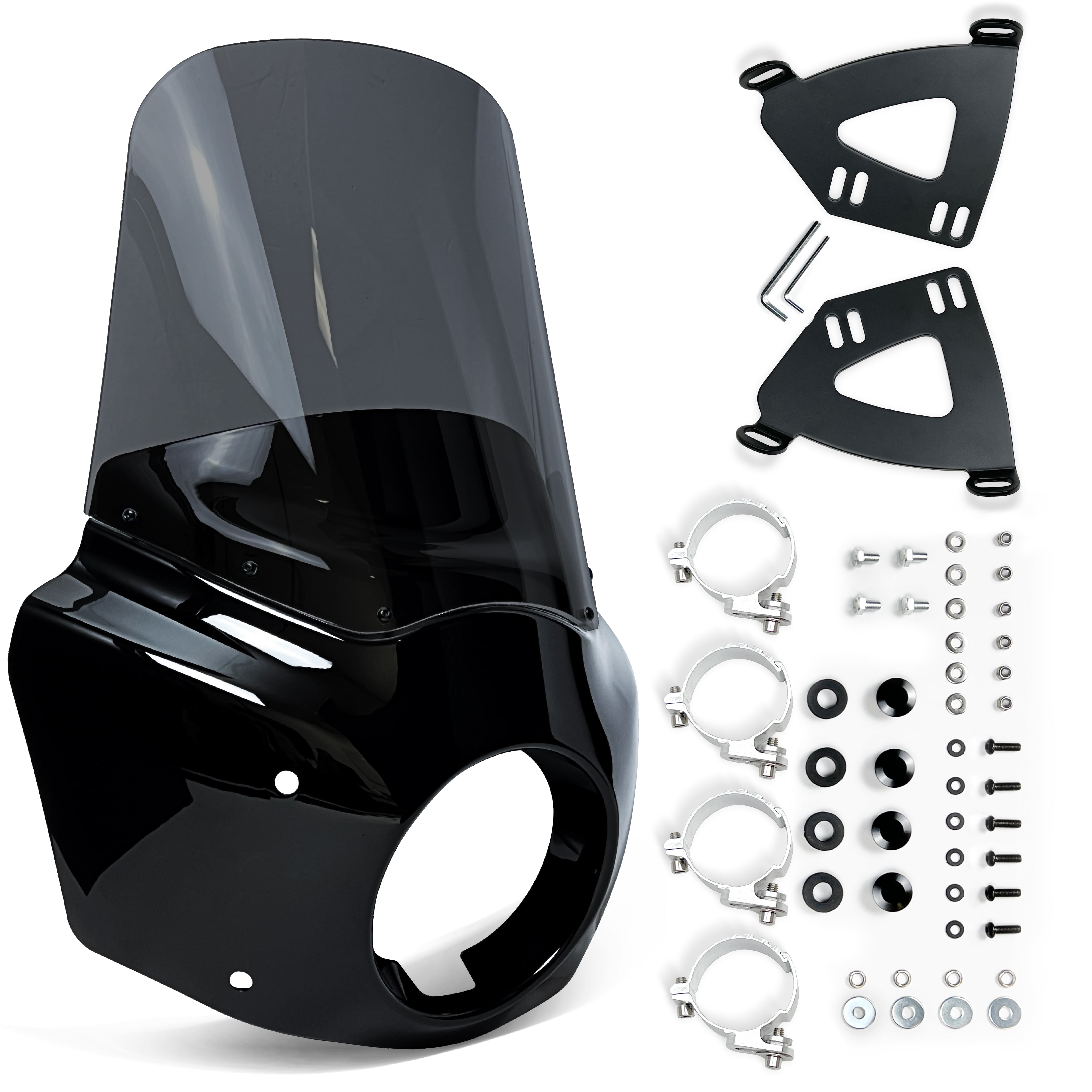 Krator Engine Guard Highway Mustache Crash Bar Compatible with