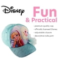 thumbnail image 3 of Gorra de béisbol Disney Girls Princess Glitter Frozen Blue de 4 a 7 años, 3 of 7