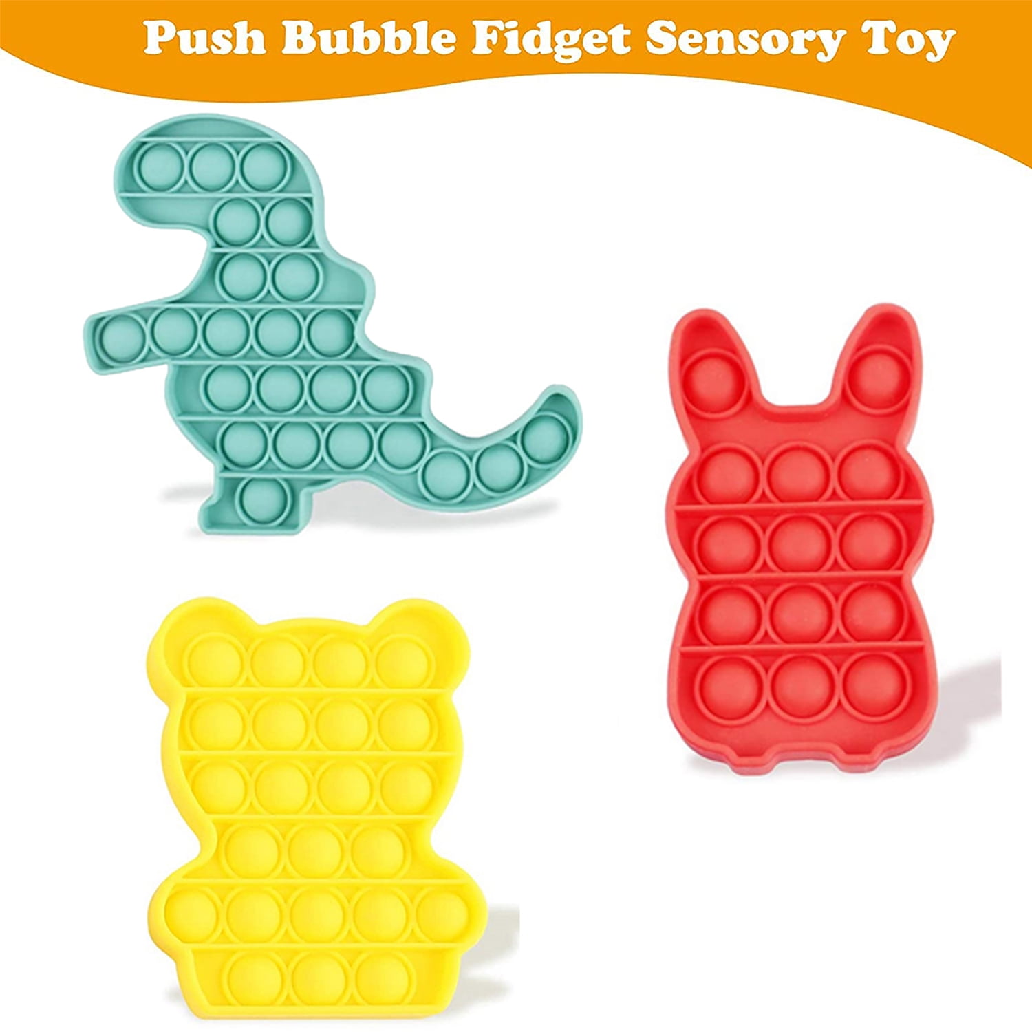 Cute Popits Silicone Game to Anxiety 