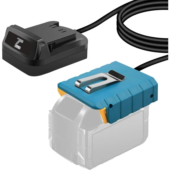 Battery Extension Cord for Milwaukee 18V Tool Belt Battery Adapter 4.9FT Cable