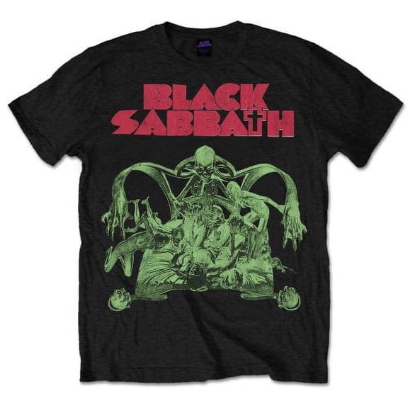 Men's Black Sabbath Sabbath Cut-out T-shirt Medium Black