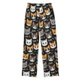 thumbnail image 2 of joogoo Cat Bones Pajama Pants Pj Bottoms Sleepwear Lounge L, 2 of 9