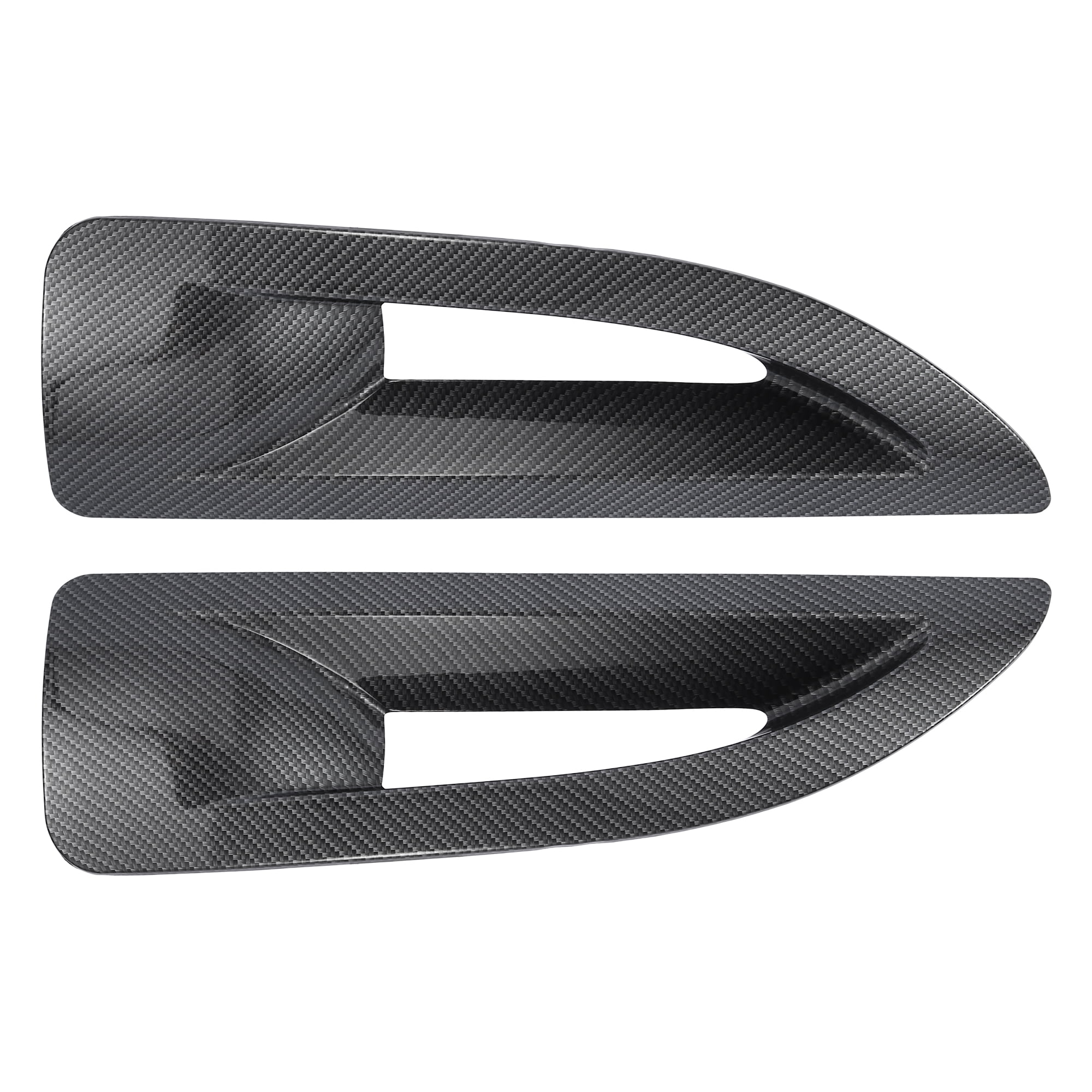 Unique Bargains Pair Black Hood Side Air Vents Cover for Jeep Wrangler JK JKU Unlimited Rubicon 2007-2017