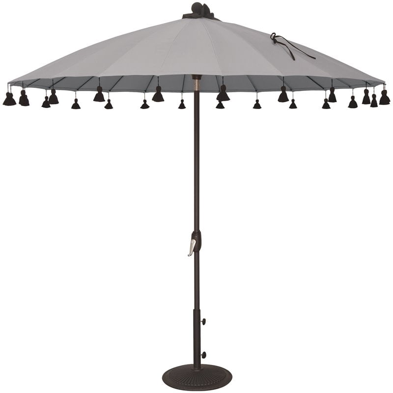 SimplyShade Patio Umbrella Cover in Gray Umbrella Covers Umbrellas