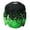 Green, variant on Rexolia Mens Oversized Waffle T Shirt Halloween Spider Bat Graphic Long Sleeve Casual Comfort Top Black L