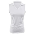thumbnail image 4 of RMGVDSD Women Satin Tank Top Women's Sleeveless Golf Polo Shirts Collared V Neck Tennis Tank Tops Quick Dry Athletic Tanks Shirt Going Out Summer Top, 4 of 5